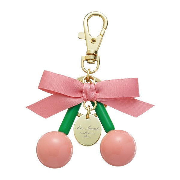 Details about   Keychain Key Holder Ribbon Cherry Pink Laduree Japan 