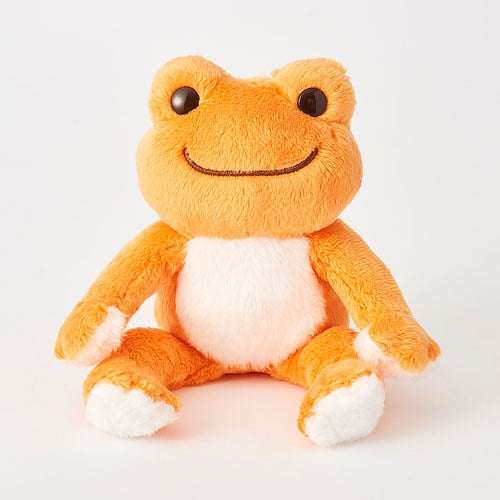 orange frog stuffed animal