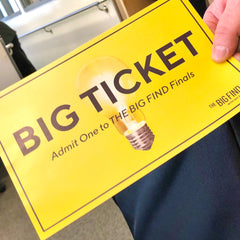Big yellow ticket for QVC Big Find