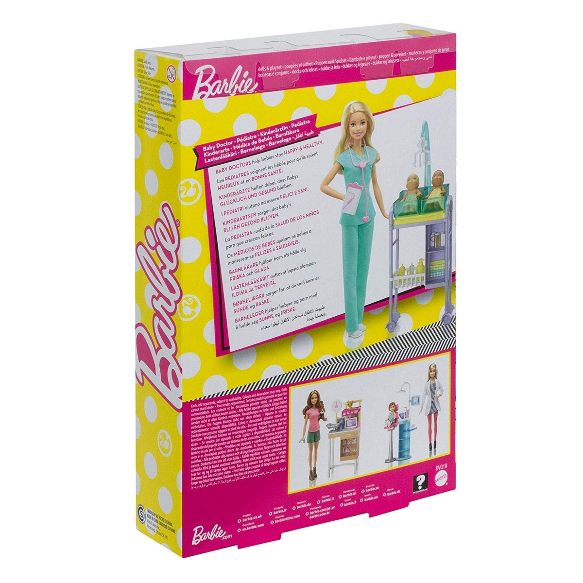 surfen publiek Kind Barbie Careers Baby Doctor Playset – One Great Shop