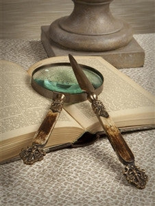 Brass and Bone Desk Set - GDH | The decorators department Store