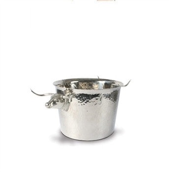Longhorn Steer Steel Ice Tub - GDH | The decorators department Store