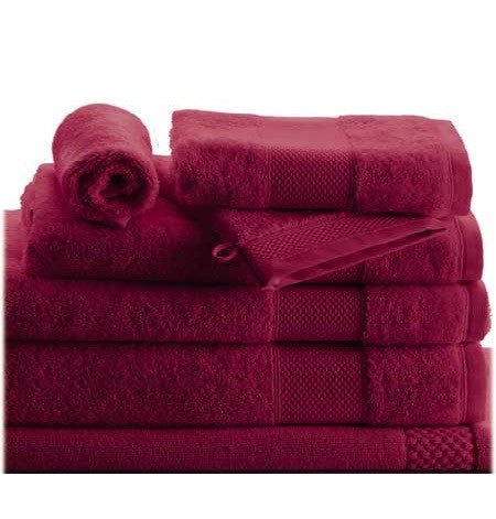 8 Piece Petale Fuchsia Towels by Anne de Solene - GDH | The decorators department Store