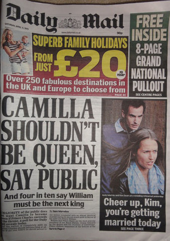 The Daily Mail Newspaper - May 2015