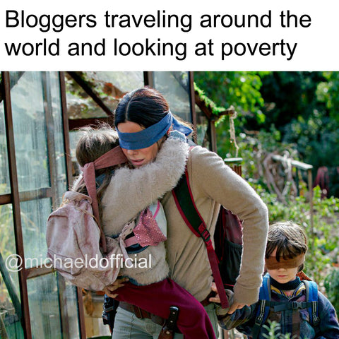 Blogers traveling world Birdbox @michaeldofficial