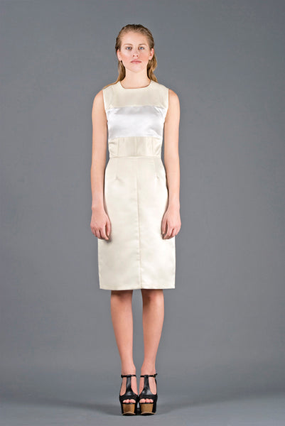 RUDYBOIS Spring Summer 2013 collection WHITE & OFF WHITE SHORT DRESS