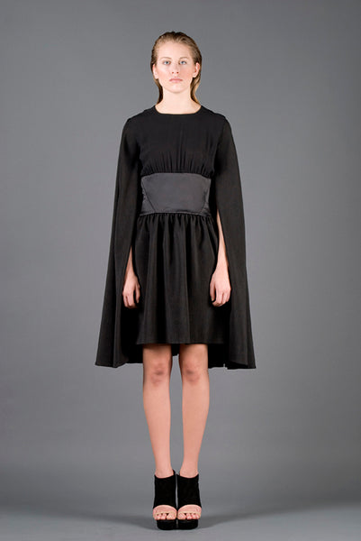 RUDYBOIS Spring Summer 2013 collection BLACK MANTLE DRESS