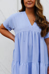 Vivi Dress in Blue +