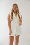 Reeves Romper in White