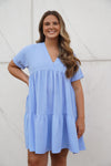 Vivi Dress in Blue +