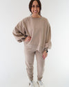 Correy Sweatpants in Ash Mocha