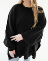 Cambrie Sweater in Black +