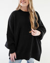 Cambrie Sweater in Black +