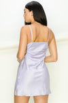 Lavender Side Cut Out Dress
