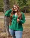 Jemma Top in Green +