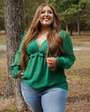 Jemma Top in Green +