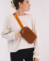 Bum Belt Sherpa Bag in Burnt Caramel