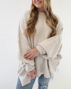 Cambrie Sweater in Bone +