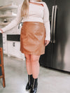 Sadie Skirt in Camel +