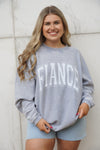 Fiance Corded Sweatshirt