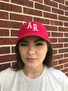 Red Retro Hat - Arkansas