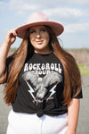 Black Rock & Roll Tour America Graphic Top +