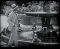 eArtFilm-Stolen Moments-Flagler Fountain Then-Rudolph Valentino