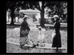 eArtFilm-Stolen Moments-Fountain Then-Rudolph Valentino-Marguerite Namara 