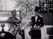 eArtFilm-Stolen Moments-Villa Driveway Then-Rudolph Valentino