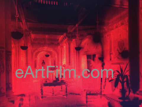eArtFilm's Greenwich At Bonaventure video showing the fire in the Great Hall of the mansion