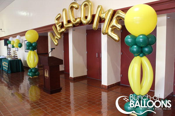 Rochdale Village Balloon Arch Balloon Columns