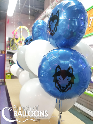 Wolf Theme Party Balloons