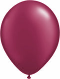 Pearl Burgundy Balloons