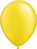 Pearl Citrine Yellow Balloons