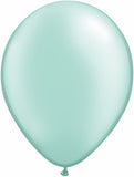 Pearl Mint Green Balloons