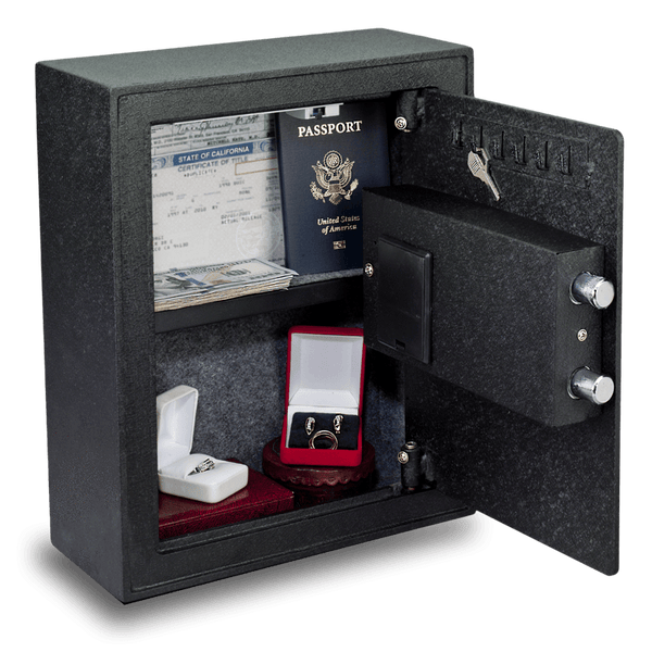 Viking VS12BL Biometric Wall Mounted Safe Safe and Vault