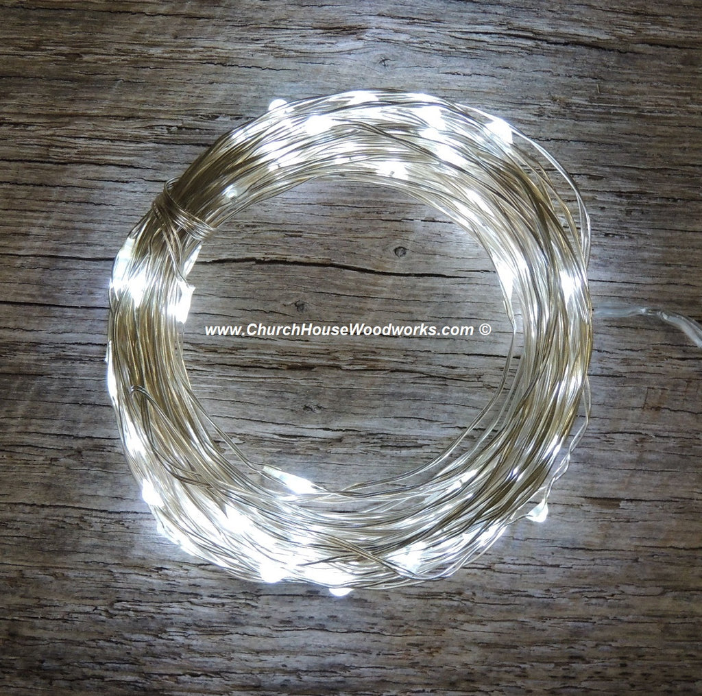 cool cold white on silver wire 100 led fairy string lights for weddings receptions events table decor photo hanging