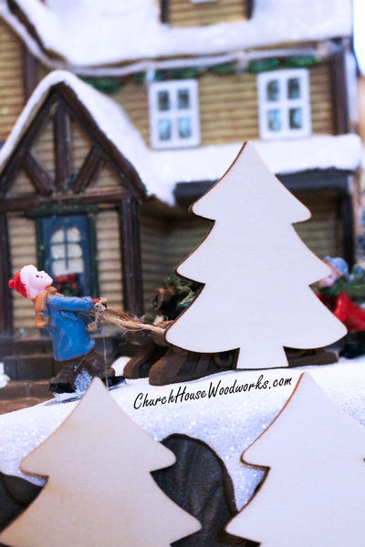 Wooden Christmas Ornaments For Sale by ChurchHouseWoodworks.com