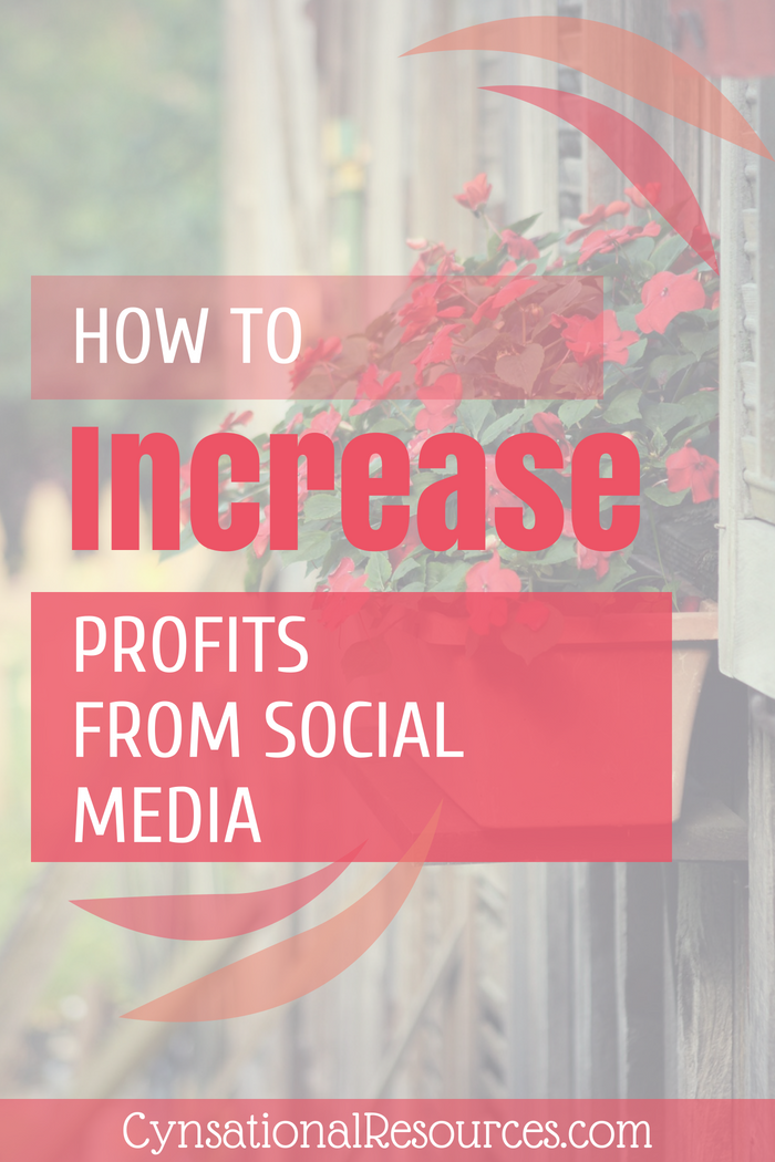 How to Increase Profits from Social Media pin