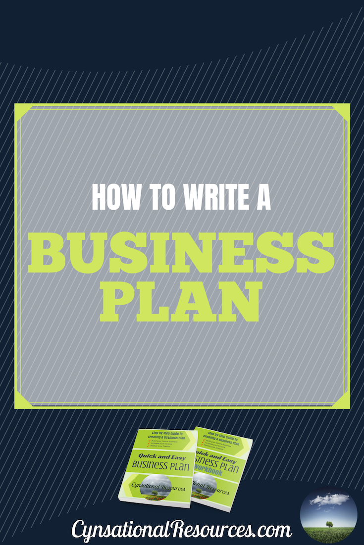 How to Write A Business Plan