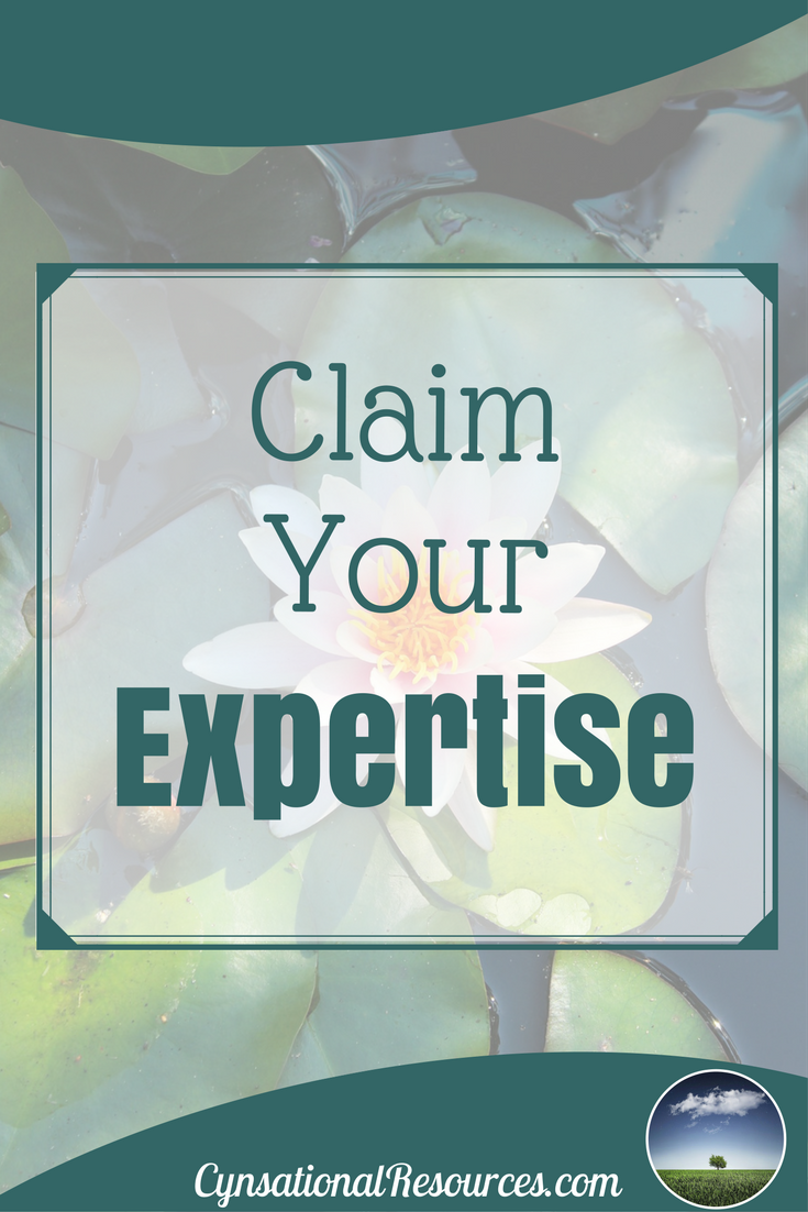 How To Claim Your Expertise 