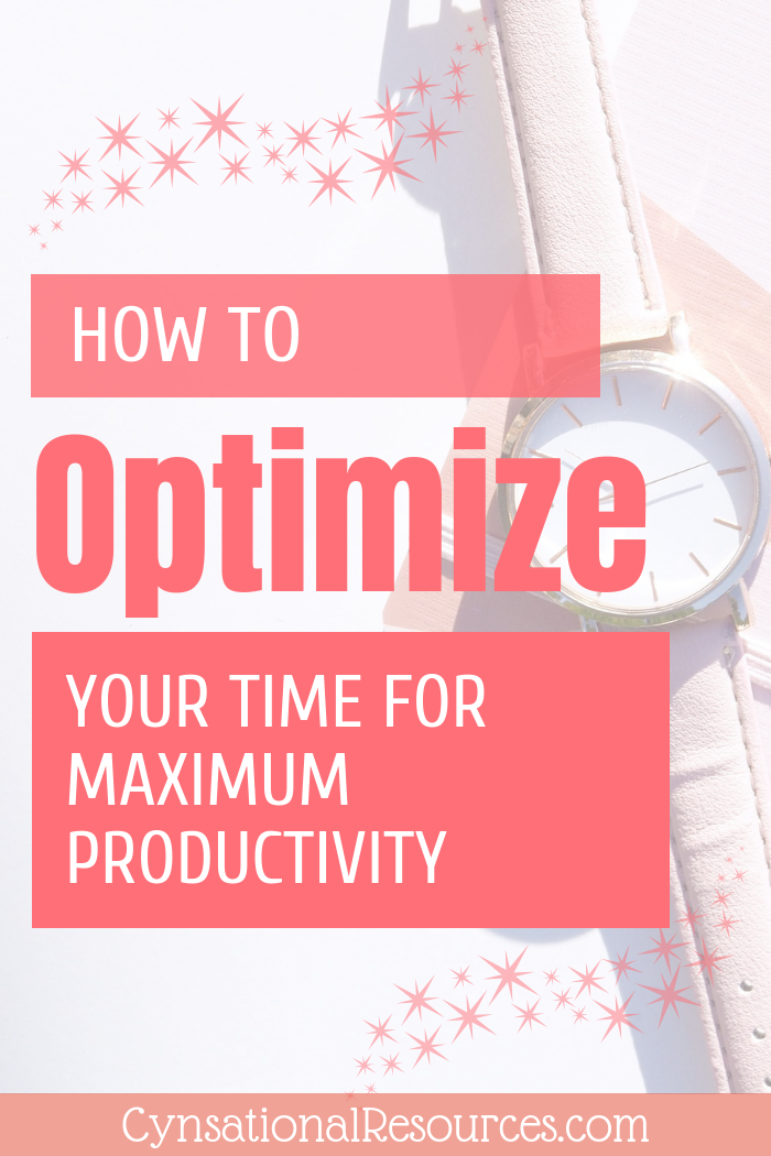 How to Optimize your Time for Maximum Productivity pin1