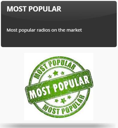 Most Popular Two Way Radios
