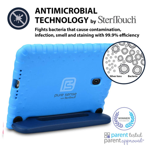 Germ free, bacteria killing, antimicrobial Galaxy Tab A 8 case