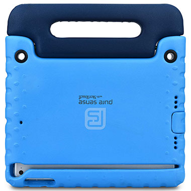 Open case cutouts for camera, volume buttons, charging port for iPad Air 1