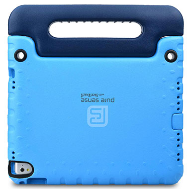 Open case cutouts for camera, volume buttons, charging port for iPad 2, 3, 4