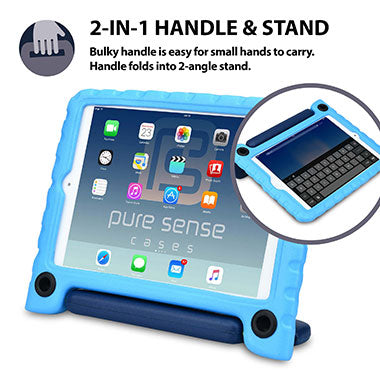 2-in-1 cover with stand & handle for iPad Mini 3 2 1