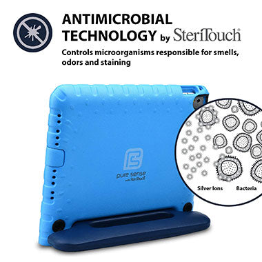 Germ free, bacteria killing, antimicrobial iPad 9.7 case