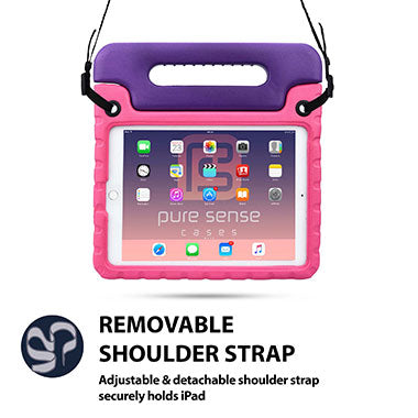 Adjustable shoulder strap cover for iPad 9.7