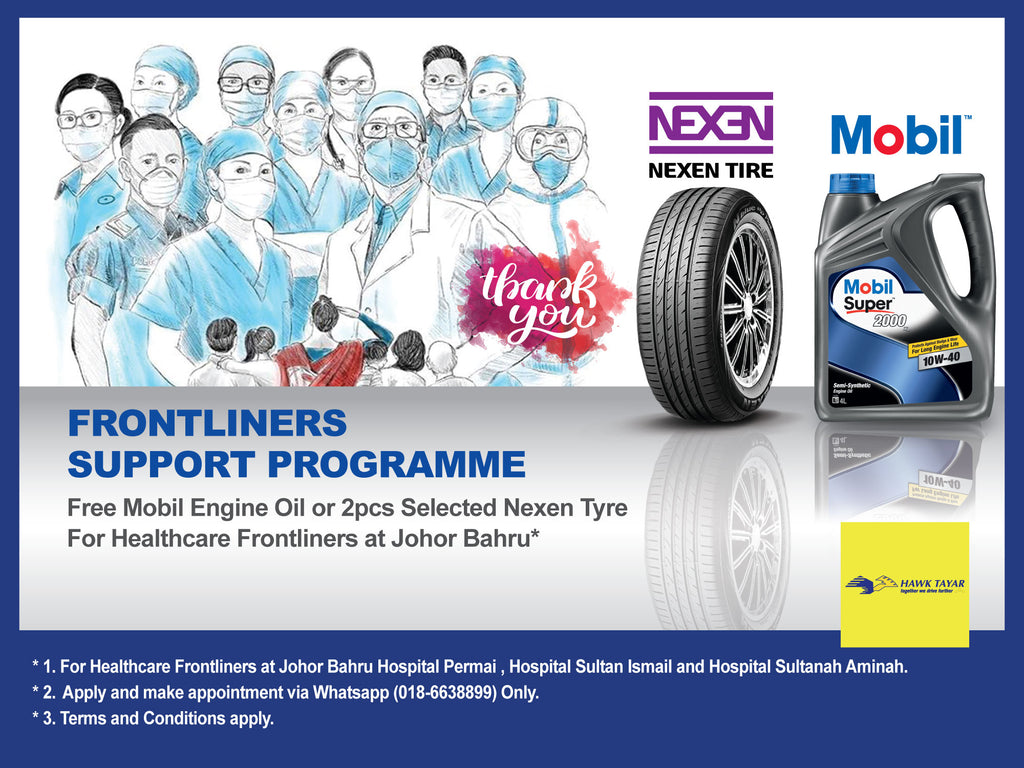 Hawk Tyre Frontliners Support Programme 